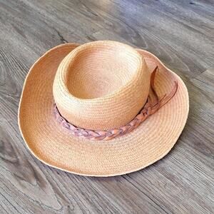 Fiesta Santa Barbara Tan Sun Hat Size Large